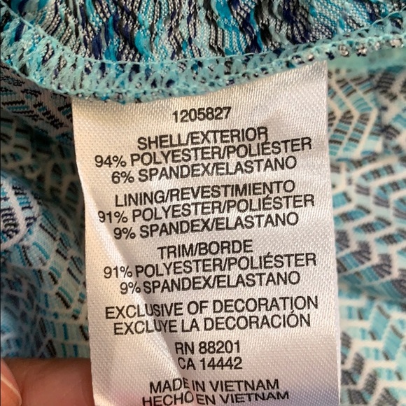 Mondetta PG Travel Dress Mint Combo NWT - Picture 6 of 6